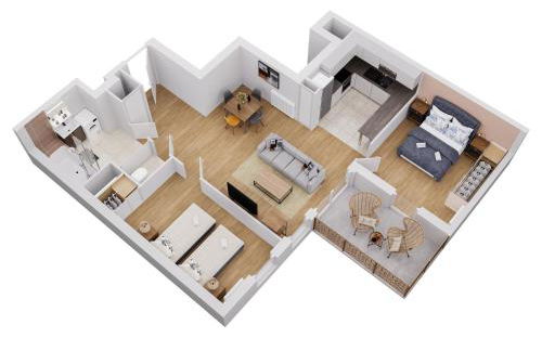 Vue Panoramique - Between Paris & Disneyland - Gare à 10min - Parking Souterrain Privé - - Foto 3