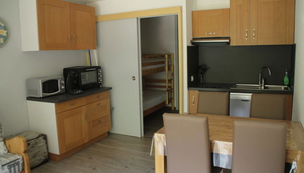 Portes Du Soleil Psb204 Telecabine & Mountain 4 pe - Foto 3, Cocina privada