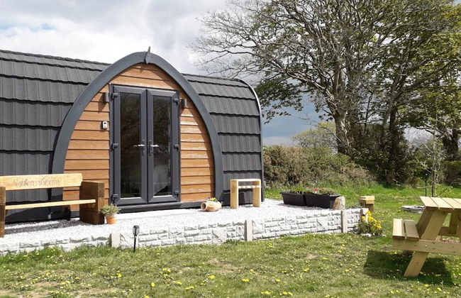 Hornbeam Eco Cabin - Sleeps 2 - Valley View - Foto 20