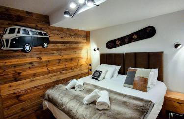 NEW ! HOLY COW - LES GETS - Proche pistes et centre - Souplex Design 4 chambres - 10 personnes - Idéal 8 personnes - Foto 21