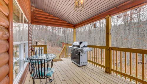 Greenbrier River On-Site! Modern-Rustic Log Cabin - Foto 3