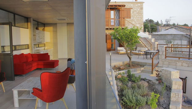 Coin salon dans le hall