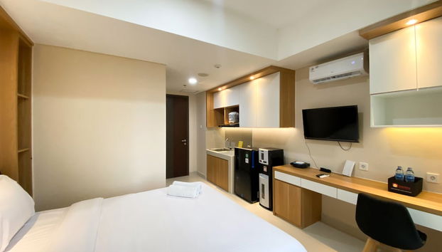 Minimalist Studio Room At Pollux Chadstone Apartment - Foto 3, Habitación