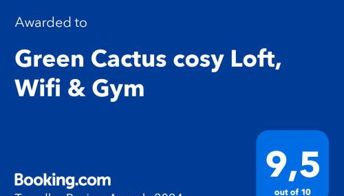 Green Cactus cosy Loft, Wifi & Gym - Foto 2