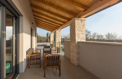 Villa Harmony for 8 people in Central Istria with 50 m2 private pool and sea view - Foto 21