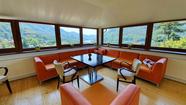 Sala de estar do lobby