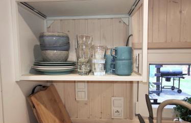 Domek lubiana180 SCANDI wśród drzew JACUZZI SAUNA KOMiNEK i TARAS na dachu jezioro Kaszuby Pieski tylko do 10kg za dodatkową opłatą - Foto 39