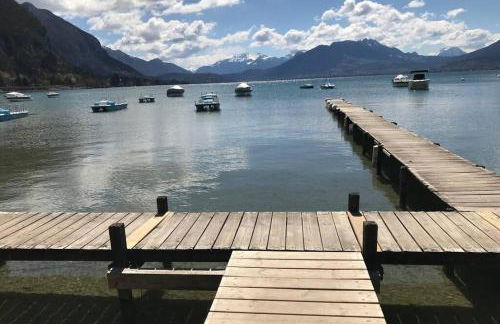 CHEZ JACQUES - terrasse avec vue lac et montagne - Foto 4