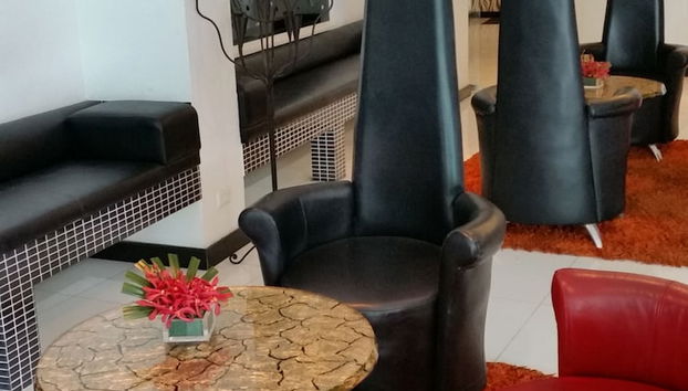 Zona de estar del vestíbulo