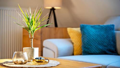 Komfort küsst Natur Skyline Ferienwohnung bei Aschaffenburg - Foto 5