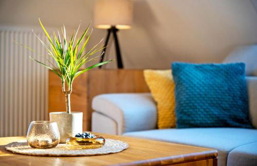 Komfort küsst Natur Skyline Ferienwohnung bei Aschaffenburg - Foto 5