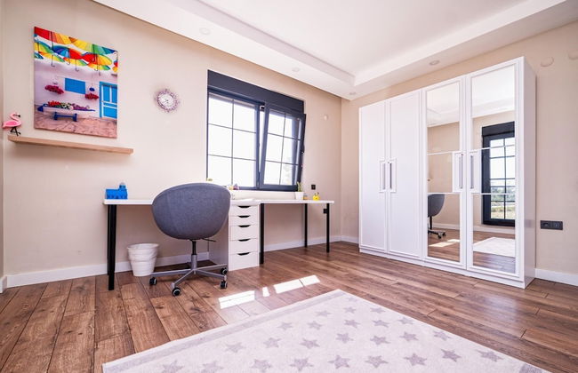 Lux Villa w Balcony Pool Sauna Garden in Antalya - Foto 26