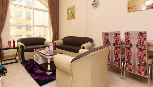 Zona de estar del vestíbulo