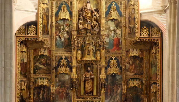 Pala d'altare della Chiesa di Santiago