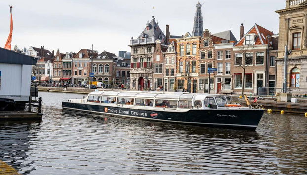 Navegando pelos canais de Haarlem