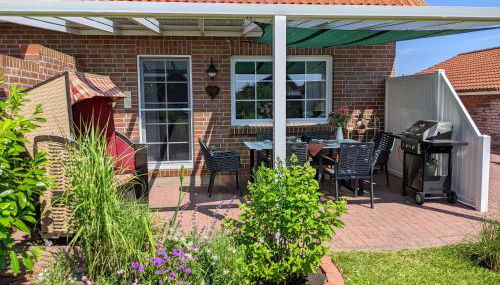 Drei-Insel-Blick Neßmersiel - Foto 5, Garden, Garden view