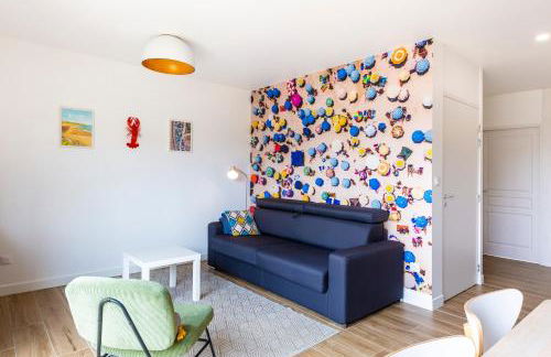 Les Amarres 6 pers Dunes et Mer Blériot plage - Foto 8