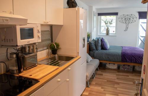 121 Studio - Apartment with Kitchen, Terrace, Stansted Airport Shuttle - Foto 32