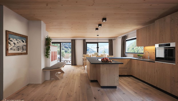 The Private Chalet s'Tyrolia - Foto 4, Cozinha privada