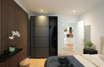 Boutique Design Apartment - 53 qm mit Fußbodenheizung und Balkon - Foto 7