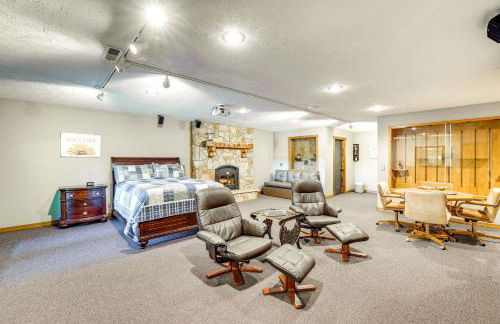 Just a Cast Away Cassville Cabin with Covered Deck - Foto 18