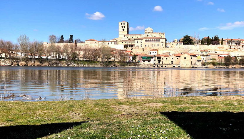 View of Zamora from Playa de los Pelambres