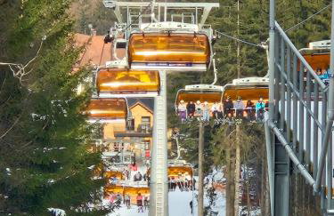 Lake Chwil widok na zalew i góry - Foto 56