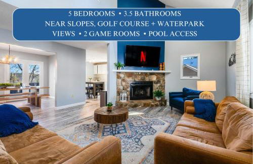 Mtn Views, Hot Tub, 2 Game Rms, Fire Pit, Pet Friendly, Top Mtn - Foto 65