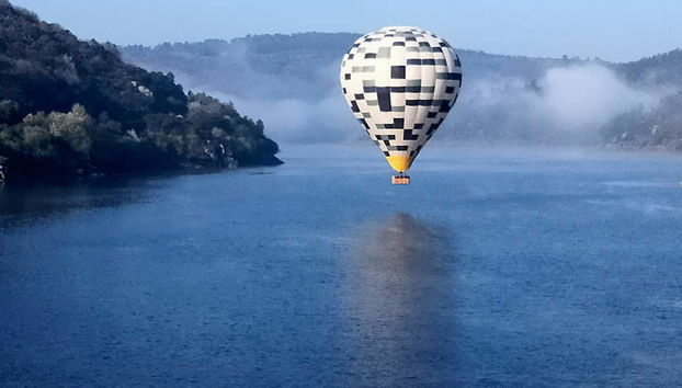 Hot air balloon ride