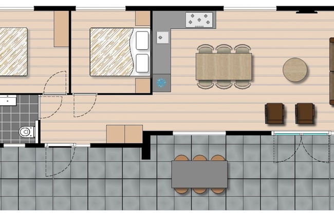 Luxury Chalet With Dishwasher, in a Holiday Park in the Middle of De Veluwe - Foto 8