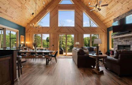 Black Bear & Blue Heron by Avantstay 2 Lakefront Homes, Sleeps 43 Pool, Dock, Theater - Foto 10