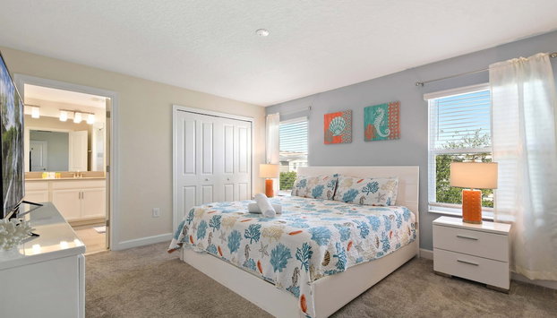 Cozy Disney Retreat With Private Pool & Water Park - Foto 5, Habitación