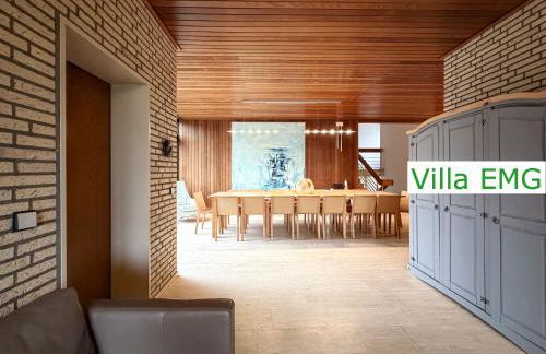 Ferienhaus Villa EMG Saerbeck nah Münster Riesenbeck Osnabrück mit Pool, Sauna, Garten für Familien Gruppen bis 23 Personen - Foto 16