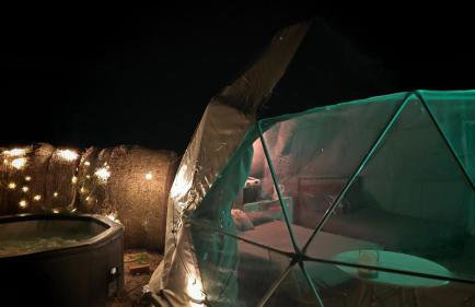 Lincoln Star Dome, Hot tub, BBQ - Foto 3