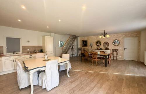 Manoir XV et Grange avec Piscine chauffée privée - Foto 37