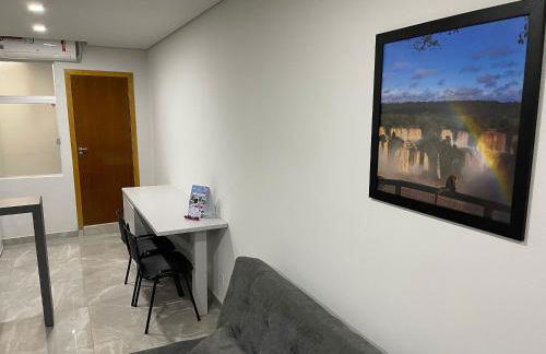 Novo apartamento Studio a poucos passos do Paraguai - Vila Portes - Foto 43