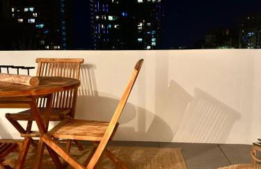 Luxueux Studio Neuf - Frontière Monaco - Piscine - Parking privé - Foto 11