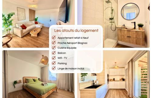 " Cocon Toulousain " Aéroport - Wifi - Parking - Foto 2