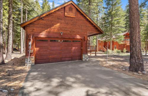 Tahoe Donner Cabin Level Driveway Sleeps 8 Fireplace - Foto 45
