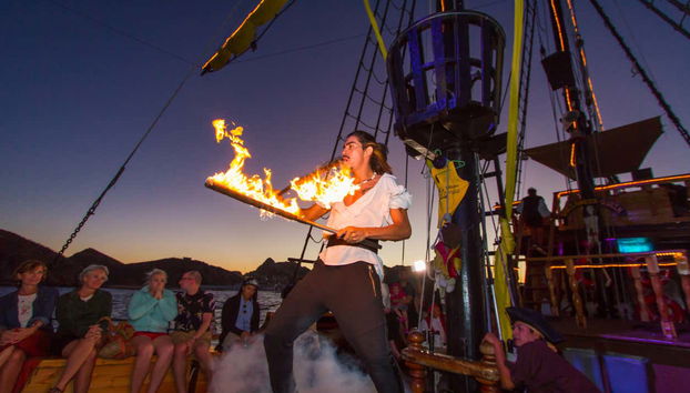 Spectacle de pirates