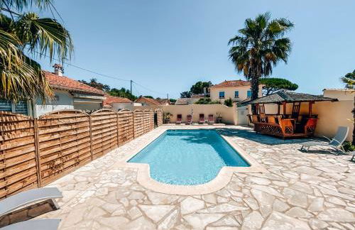 T3 de 35m2 - Bord de mer - plage de la Nartelle- Sainte maxime - piscine partagée -Parking - BBQ - 2 Chambres 2 Salle de bains - Foto 27