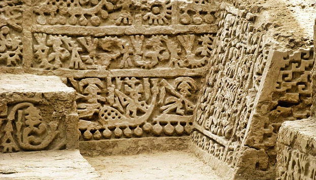 Decorazioni delle piramidi di Túcume