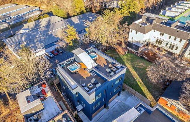 Hot Tub Game Room Rooftop Downtown Nashville - Foto 47