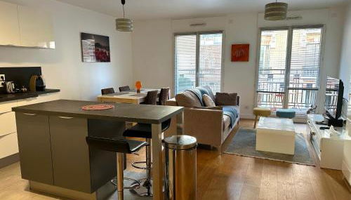 Appartement 2 pièces 57m2 Terrasse sur cour Proche Paris Porte Maillot - Foto 4