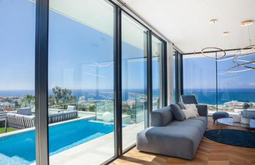 200m NEW Villa E with priv/heated pool, ocean view. - Foto 8