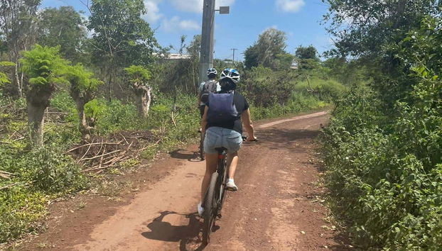 Cyclistes à Santa Cruz