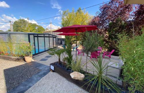 Gîte du Silo Epi de Maïs Piscine et SPA - Foto 16