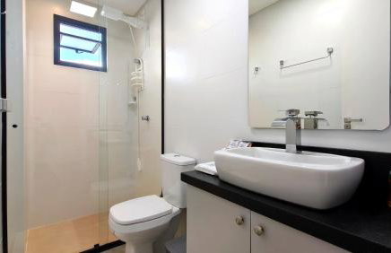 WiFi 600mb, Piscina, Academia e Cama Queen MIN404 - Foto 23