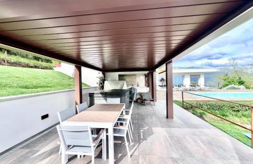 Villa Olympia Pool Sea View Mountains Lake Nature Sleeps 8 Air Conditioning Wi-Fi - Foto 12