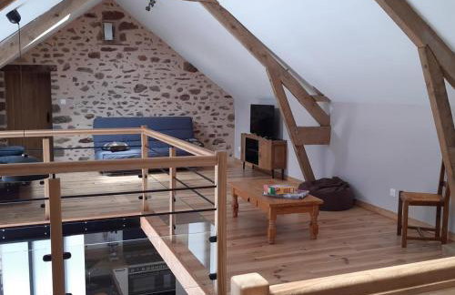 Longère rénovée avec charme, 5 chambres, grand jardin, proche du village, idéale pour 15 pers. - FR-1-410-355 - Foto 3